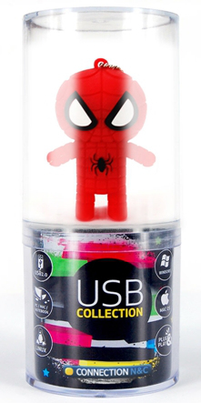 Pendrive Cnc Pd 8 Gb Spiderman Rojo Usb 20